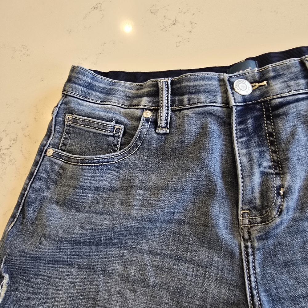 JAG Alex Boyfriend High Rise Casual Denim Jean Shorts Womens 8 - Picture 9 of 13